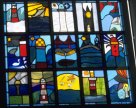 2nd Primary stained glass window